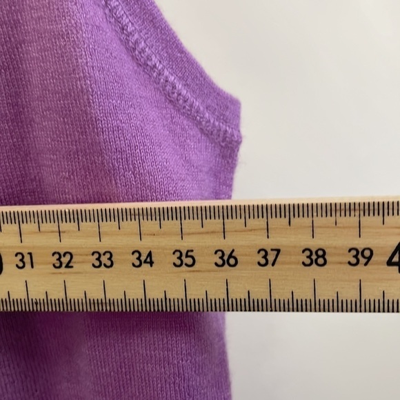 MAI Cashmere Cute 90s Vintage Softgirl Y2k Style VSCO Tank Top  Purple Large - Picture 6 of 8